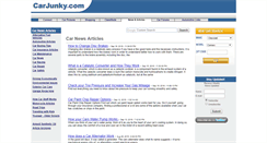 Desktop Screenshot of news.carjunky.com